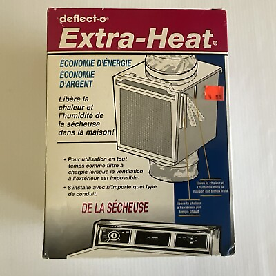 Deflect O Extra Heat Dryer Heat Recovery System Dryer Heat $8.54