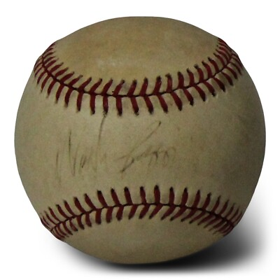 #ad Wade Boggs Signed OAL Baseball PSA COA $60.00