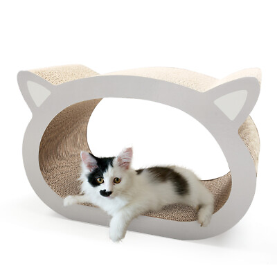 #ad COZIWOW Cat Scratching Board Kitten Scratcher Bed Cozy Lounge Cardboard Play Pad $35.99