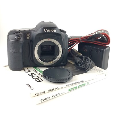 #ad Canon EOS 10D 6.3MP Digital SLR Camera $40.00