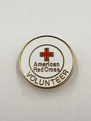 #ad #ad American Red Cross Volunteer Lapel Pin $8.00