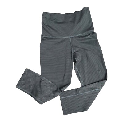 Nike Womens Dri Fit Striped Capri Leggings Size XS $14.99