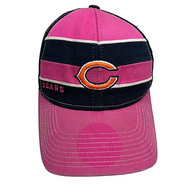 Chicago Bears Baseball Cap Women Reebok Breast Cancer Awareness Snapback Pink $16.11