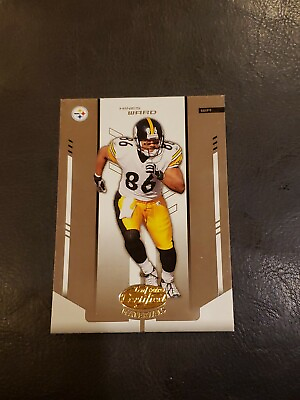 #ad #ad 2004 Leaf Certified Materials Hines Ward #98 Pittsburgh Steelers $2.99