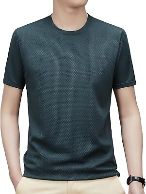 #ad Cooliflex Breathable Ice Silk Waffle Weave T Shirt Shirts Shirt $19.99