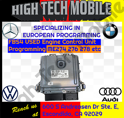 #ad Mercedes Benz FBS4 Used ECU ECM Programming Service 2769000700 Engine computer $385.00