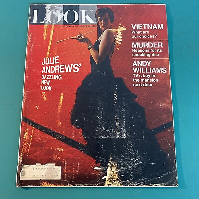 LOOK MAGAZINE SEPTEMBER 19 1967 JULIE ANDREWS $7.99