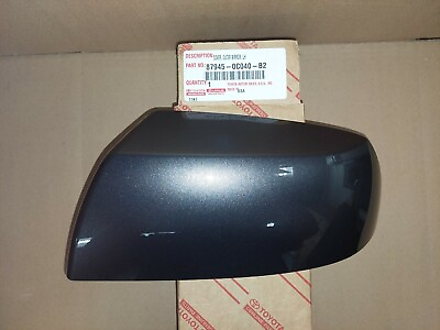 #ad OEM SEQUOIA TUNDRA OUTER MIRROR COVER 1G3 MAGNETIC GRAY 87945 0C040 B2 DRIVER $68.17