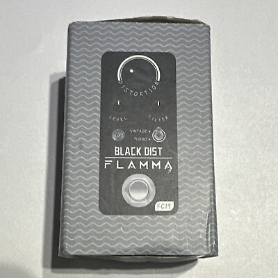 #ad FLAMMA FC19 Black Distortion Pedal Guitar Effects Pedal with Warm Vintage Tone T $39.00