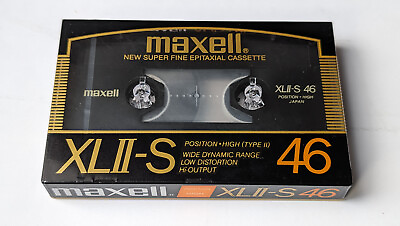 Maxell XLII S 46 1986 Japan 1psc NEW $25.00