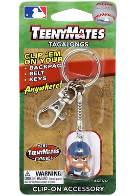 #ad Kansas City Royals Teenymates Tagalong Baseball Player Keychain Salvador Perez* $7.99