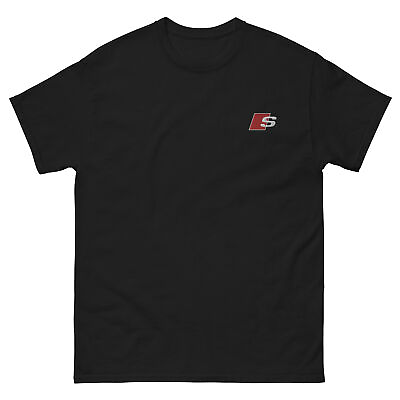 Audi S Line Embroidered FAN Unisex T Shirt $25.50