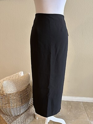 #ad Kasper Women’s Back Long Lined Skirt Sz 6 $19.00