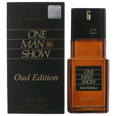 #ad One Man Show Oud Edition by Jacques Bogart 3.3 oz EDT Spray for Men $18.86