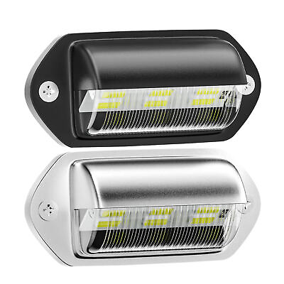 1PCS LED License Plate Light 12V to 24V DC Waterproof 6 LED License Plate $7.22
