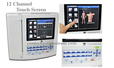 #ad CONTEC ECG1200G Digital 12 channel lead EKG ElectrocardiographPortable Machine $699.00