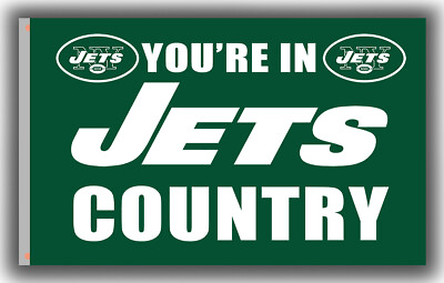 #ad New York Jets Football Team Country Memorable Flag 90x150cm 3x5ft Best banner $13.90