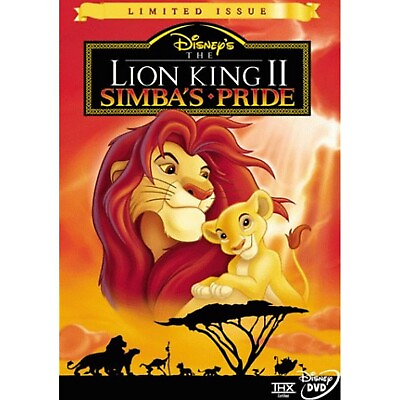 #ad The Lion King II: Simbas Pride DVD 1999 Disney Classic WORLD SHIP AVAIL $12.11