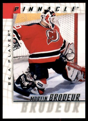 #ad 1997 98 Pinnacle Be a Player Martin Brodeur New Jersey Devils #2 $1.00