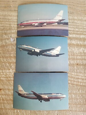 #ad A LOT OF 3 LIMITED AND NUMBERED USAIR B 737 AIRCRAFT POSTCARDS 200300400 *P3 $7.96