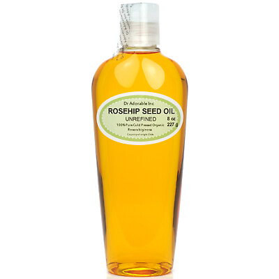 #ad Premium Rosehip Seed Oil Unrefined Pure Organic Fresh Skin Body Hair Nail Care $61.19