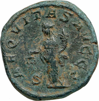 PHILIP I the Arab Authentic Ancient Rome Sestertius Roman Coin AEQUITAS i86818 $673.65