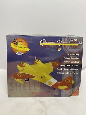 GEARBOX Grumman Goose 1938 Coin Bank 185 Of 5000 Limited Edition Shell Plane $59.99