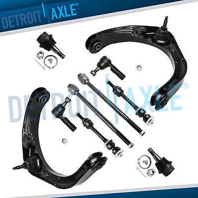 #ad 2WD Front Upper Control Arms Tie Rods Suspension Kit for 2006 08 Dodge Ram 1500 $120.75