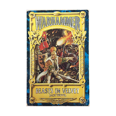 #ad Black Librar Warhammer Fantasy Nov Genevieve #3 Beasts in Velvet 1991 VG $25.00