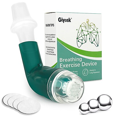 #ad Breathing Exercise Device for Lungs Lung Expansion and Mucus Relief Device ... $96.19