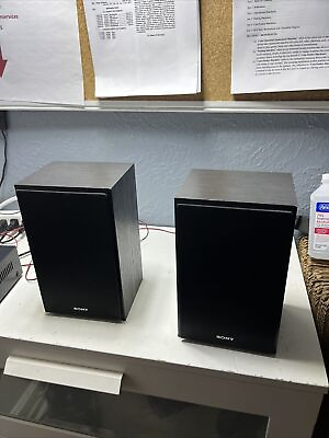 #ad SONY SS CFX200 Pair of Bookshelf Speakers 4ohm tested and working $29.00