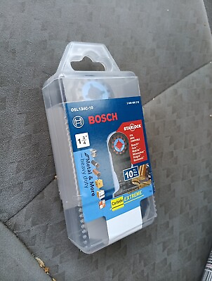#ad Bosch 1.75quot; 10pk Carbide Heavy Duty Cutter Blade Cutter Multi Tool Oscillating $69.00