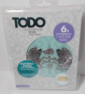 #ad TODO Hot Press Dye Plate TODO21 $9.99