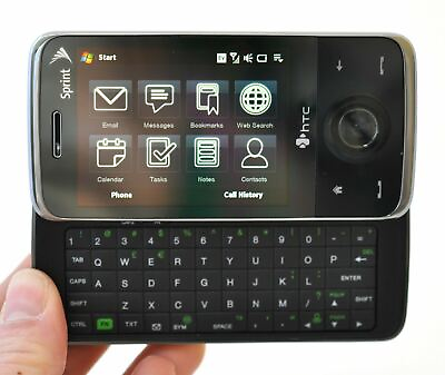 #ad HTC TOUCH PRO Sprint Windows Cell Phone PPC6850 6850 screen Web 3G Grade B $18.95
