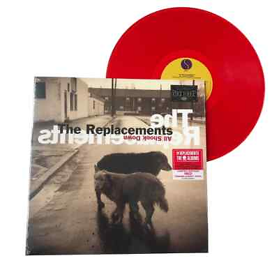 The Replacements All Shock Down Limited Ed LP pressed on Translucent Red vinyl #ad $29.99