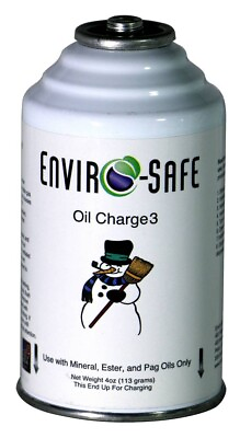 #ad Envirosafe Modern Refrigerant Oil Charge 4 oz. Can A C amp; Refrigeration Systems $7.01