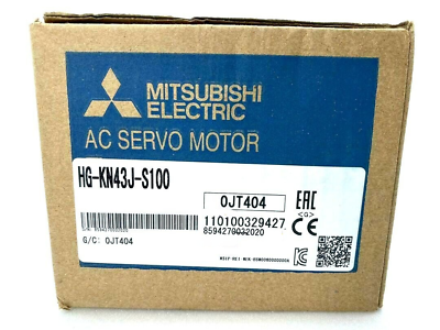 #ad 1pcs Mitsubishi Servo Motor HG KN43J S100 $389.00