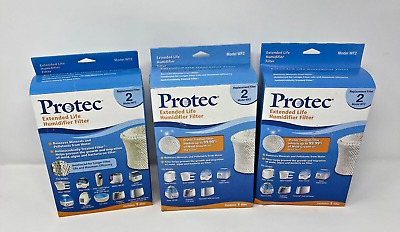 ProTec Model WF2 Extended Life Humidifier Replacement Filter Lot of 3 Filters $27.95