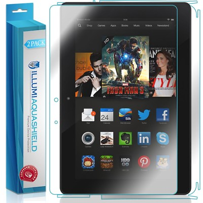 #ad 2x iLLumi AquaShield Screen Back Protector for Amazon Kindle Fire HDX 8.9 $23.30