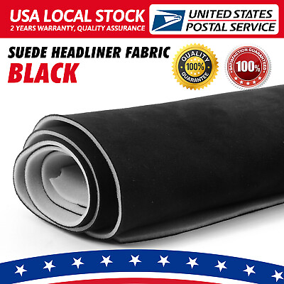 #ad #ad Headliner Fabric Foam Backed Suede Match Car Roof Liner Sag Upholstery 80quot;x60quot; $35.88