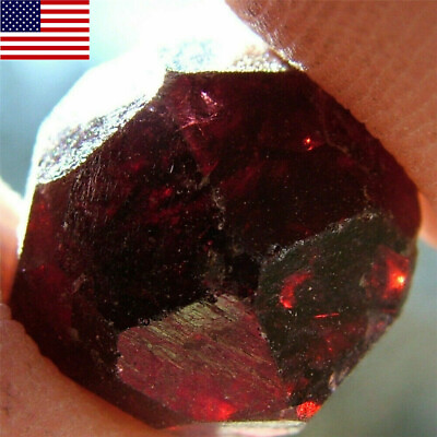 Raw Rough Natural Red Garnet Crystal Reiki Healing Gemstone Mineral Specimen #ad $2.34