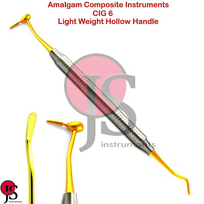 Dental Composite Restorations Instruments CIG6 Amalgam Plastic Filling $8.37