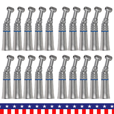 #ad 1 20X SEASKY Dental Contra Angle Slow Low Speed Handpiece Push Button FIT NSK $151.64