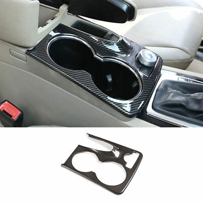 #ad ABS Carbon Fiber Gear Water Cup Holder Panel Cover Trim For Benz GLK 2009 2015 $26.13