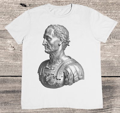 Gaius Julius Caesar T shirt Roman Empire General %100 Premium Cotton GBP 12.95