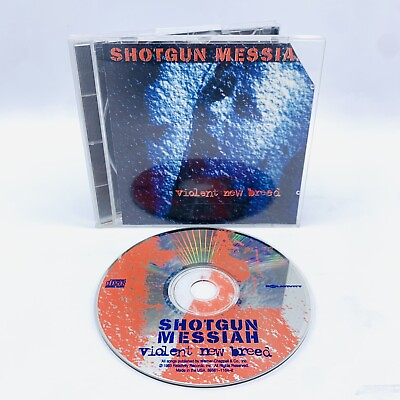 #ad Shotgun Messiah Violent New Breed CD 1993 Relativity Tim Skold Industria $22.99