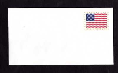 #ad 2020 US Forever Flag Entire Envelope. SC #U700 Size 6 1 2 x 3 5 8quot; WAG Flap $1.50