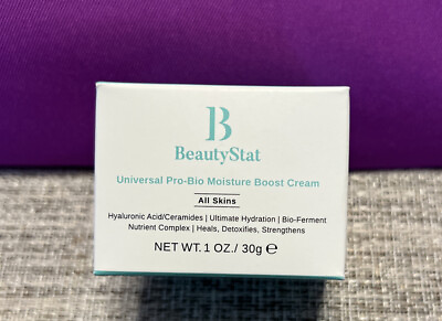 #ad Beauty Stat Universal Pro Bio Moisture Boost Cream 1 oz 30ml NIB A4 $16.47