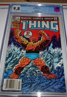 #ad THING #1 CGC 9.8 NEWSSTAND EDITION FANTASTIC FOUR $599.99