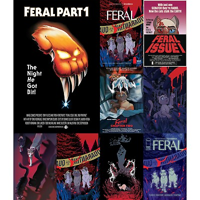 #ad Feral 2024 1 2 Variants Image Comics COVER SELECT $3.88